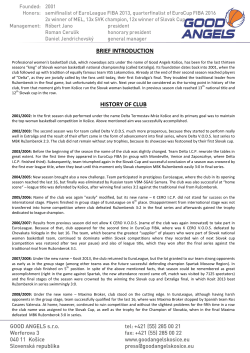 brief introduction history of club