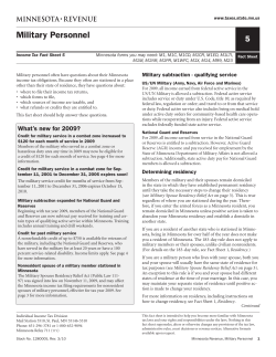 Military Personnel 5 - Minnesota National Guard