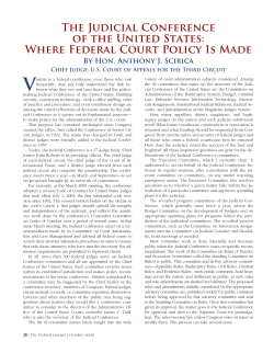 The Judicial Conference of the United States