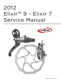 2012 Elixir&trade; 9 - Elixir 7 Service Manual