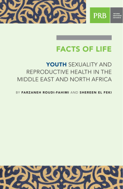 Facts of Life: Youth Sexuality and Reproductive Health in the Middle