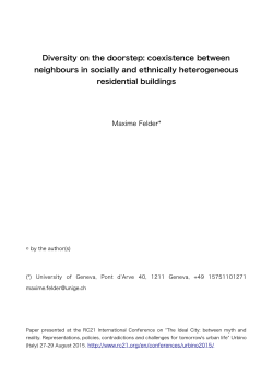 Diversity on the doorstep: coexistence between neighbours in