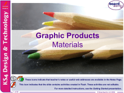 Materials - Worthing High School