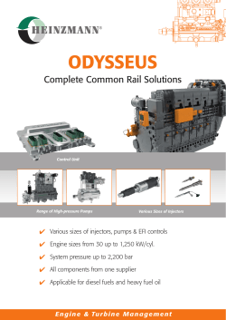 ODYSSEUS Common Rail System