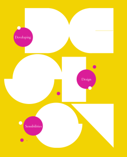 Developing Design Sensibilities