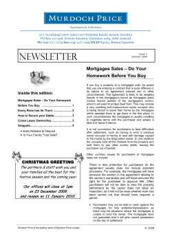 Summer 2009 - Murdoch Price