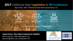 Supervisors: Your Most Important Liability