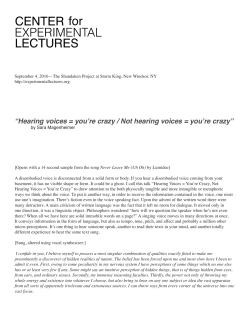 PDF Transcript - Sara Magenheimer