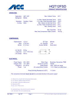 HQT12FSD - ACC Compressors