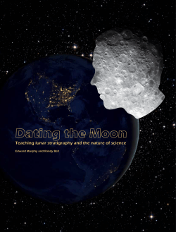 Teaching lunar stratigraphy and the nature of science