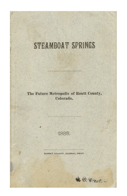 1888 Steamboat Springs brochure