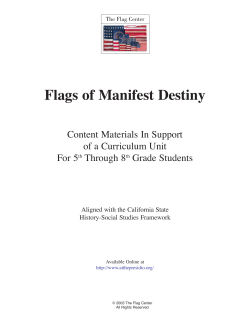 Flags of Manifest Destiny