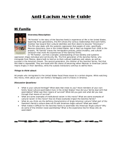 Anti-Racism Movie Guide - Unitarian Universalist Association