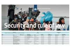 Department DSH - Security and Rule of Law - 2015