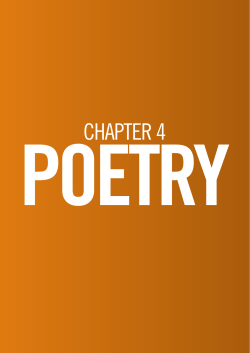 Chapter 4: Poetry - Amnesty International Ireland
