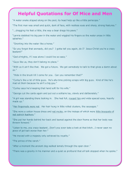OMAM Helpful Quotations