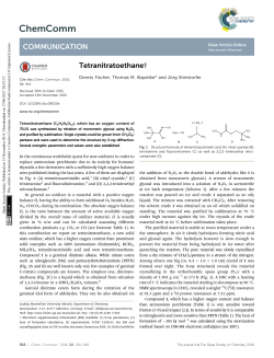 Tetranitratoethane