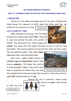 4th GRADE MINIMUM CONTENTS