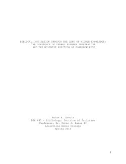 Term Paper - Kent Christian Church