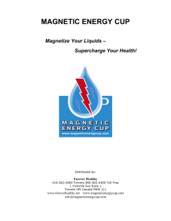 MAGNETIC ENERGY CUP