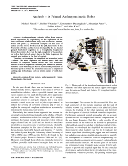 Anthrob - Robotics and Embedded Systems