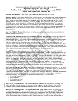 Massachusetts Bicycle and Pedestrian Advisory Board