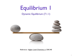 Equilibrium 1 Keynote