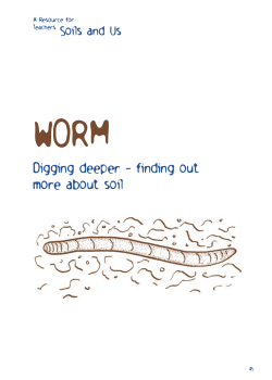 Digging deeper - finding out more about soil