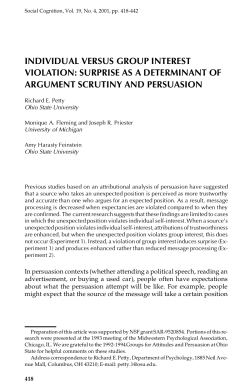 Individual-Versus Group-Interest Violation: Surprise as a