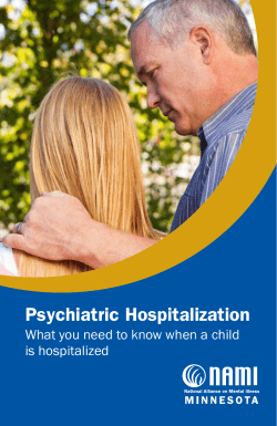 Psychiatric Hospitalization