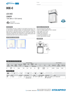 Catalogue page DCE-C - Stanpro Lighting Systems