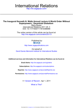 International Relations