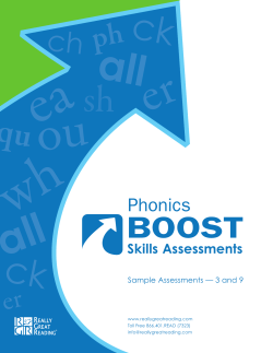 a sample assessment