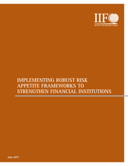 implementing robust risk appetite frameworks to strengthen financial