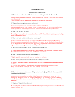 Nothing But the Truth Reading Guide