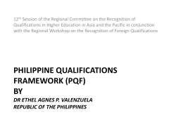 The Case of the Philippines