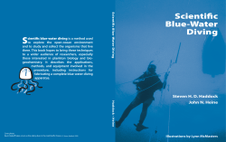 Scientific Blue-Water Diving - the National Sea Grant Library