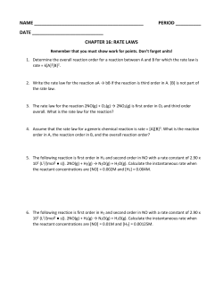 rate laws - davis.k12.ut.us