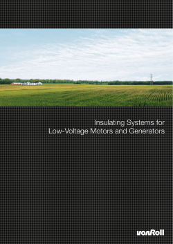 Insulating Systems for Low-Voltage Motors and Generators