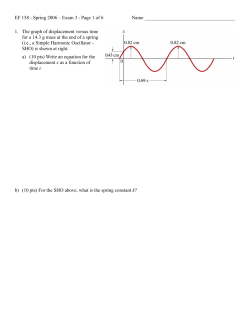 The first six problems of this exam are multiple choice, and worth 10