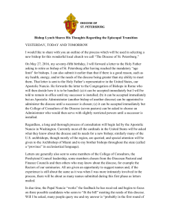 English - Diocese of St. Petersburg