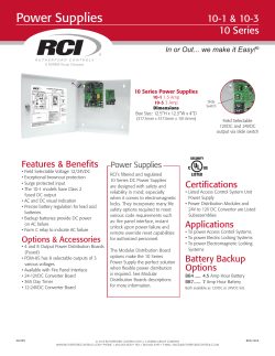 10 Series - Rutherford Controls