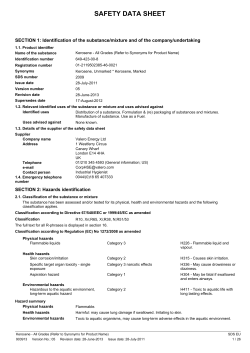 safety data sheet