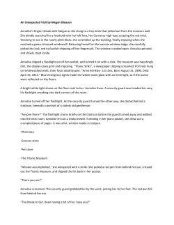 An Unexpected Visit by Megan Gleason Annalise`s fingers shook