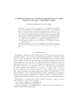 Constructions of complex equiangular lines from mutually unbiased