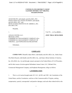 federal complaint - Courthouse News Service