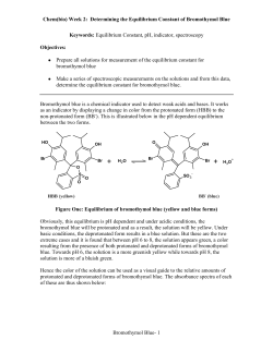 Chem(bio) Week 2 - ConcordiaChemBio