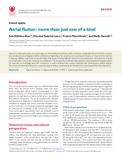 Atrial flutter: more than just one of a kind