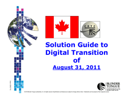 Canada Digital Transition