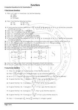 1 - Intensive Tutorial Service